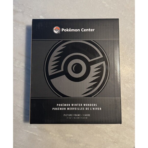 Pokemon Center Winter Wonders Picture Frame 2020 Rare HTF OOP W/ Fast Shipping! - Picture 1 of 4